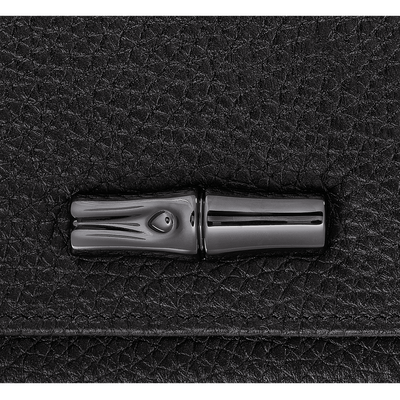 Le Roseau Essential 紧凑型钱包, 黑色