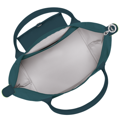 Le Pliage Green 手提包 M, 孔雀蓝色