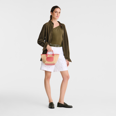 Le Pliage 系列 XS 手提包 , 胭脂粉 - 帆布