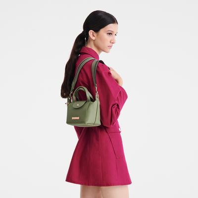 Le Pliage Xtra XS 手提包 , 月桂树色 - 皮革