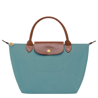 Le Pliage Original S 手提包 , 尤加利绿 - 再生帆布