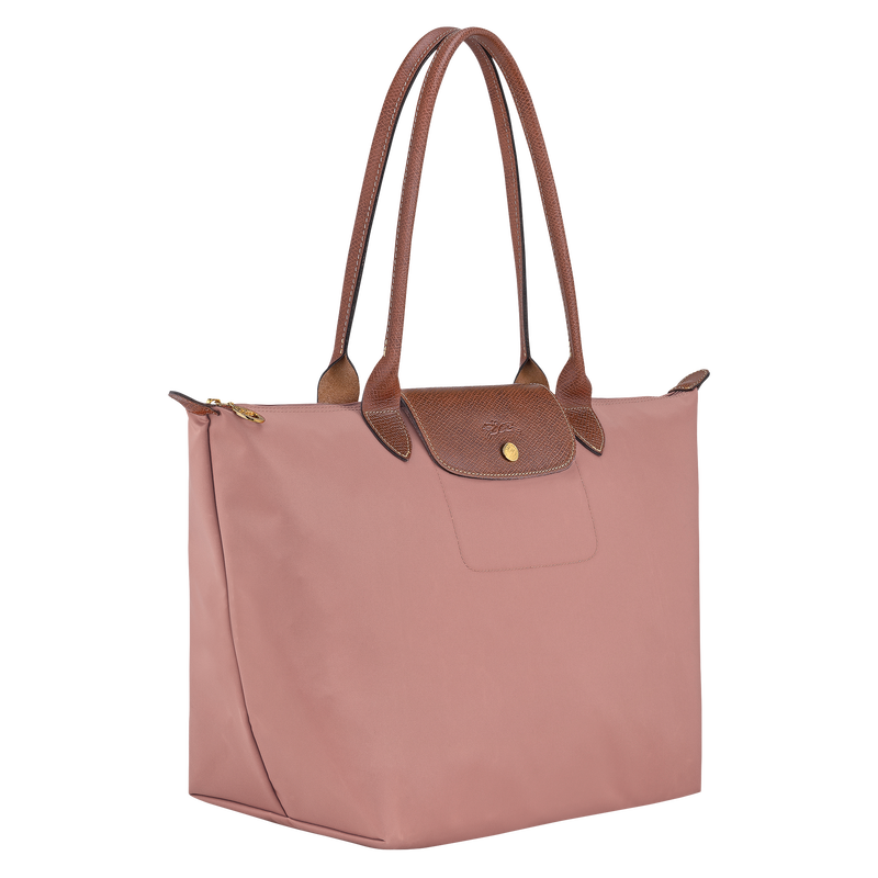 Le Pliage Original L 托特包 , 茶粉色 - 再生帆布  - 查看 3 7