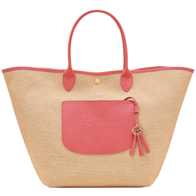 Le Pliage 系列 L 手提包 , 胭脂粉 - 帆布
