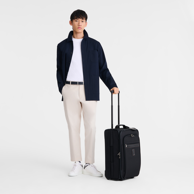 Boxford M 登机行李箱 , 黑色 - 再生帆布