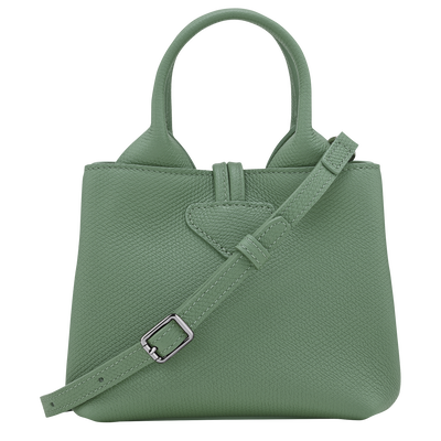 Le Roseau 手提包 XS, 牛至绿