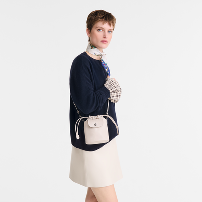 Le Pliage Xtra XS 水桶包 , 米白色 - 皮革