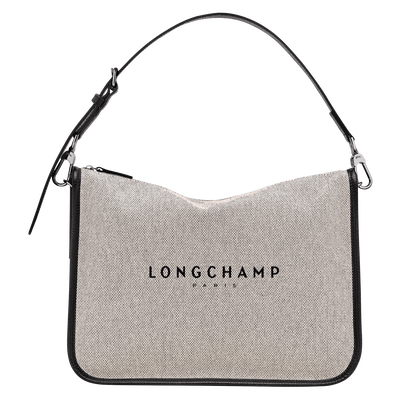 Essential L Hobo 袋 , 象牙白 - 帆布