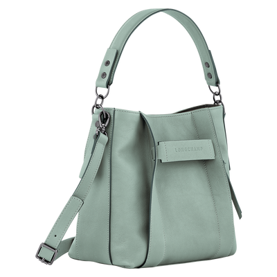 Longchamp 3D 斜挎包 S, 马鞭草绿